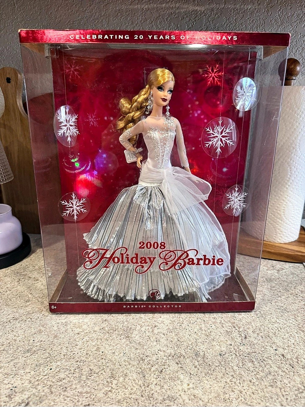 2008 Holiday Barbie Doll